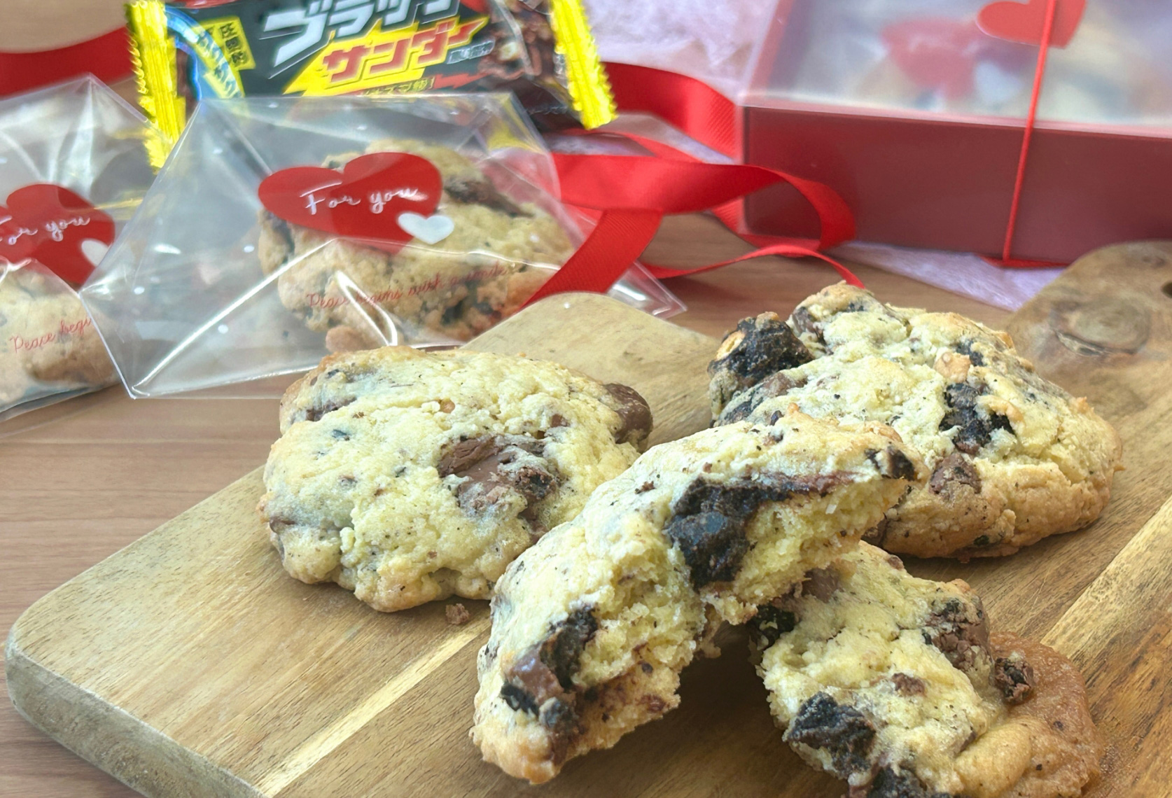 ④ブラックサンダーチャンククッキー